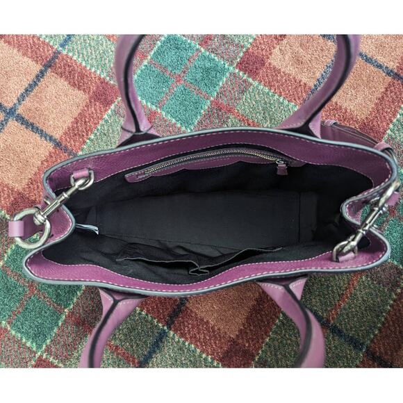 Marc Jacobs Crossbody Satchel Gotham Bag Leather Office Business Casual School - Picture 7 of 16